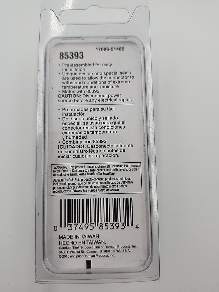 Wire Terminal Dorman 85393