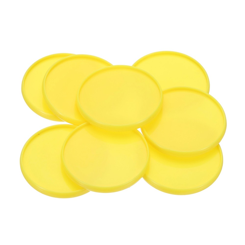 2 inch Plastic Book Binding Discs, 12Pcs Discbound Expansion Discs Round, Yellow