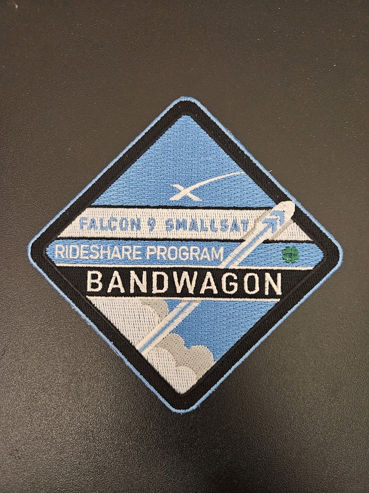 SpaceX Bandwagon Blue Employee Mission Patch