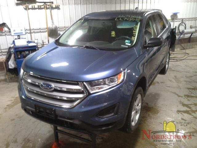 2018 Ford Edge Passenger Front Headrest Only Black Cloth