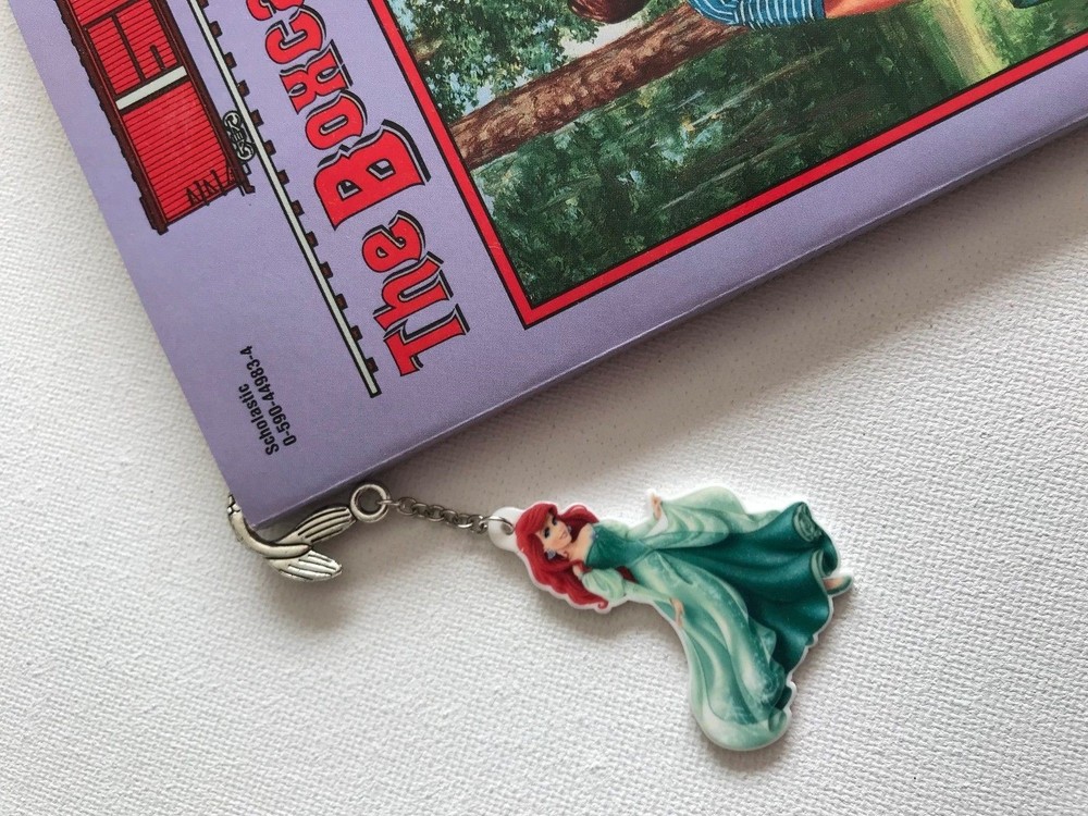 Arial Little Mermaid Shepherd Hook Bookmark