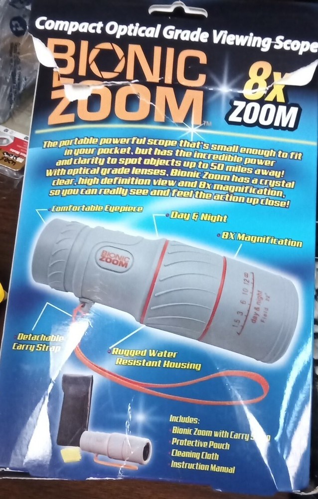 Bionic Zoom Compact Optical Grade Viewing Scope 8x Zoom