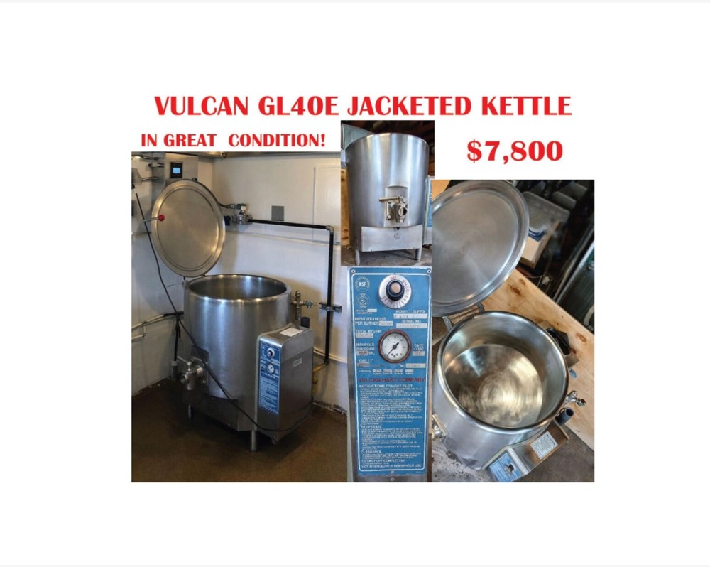 VULCAN GL40 Steam Jacketed Kettle