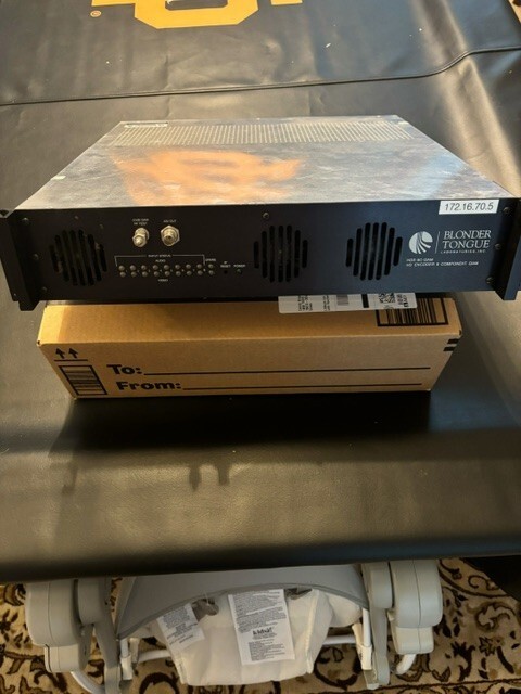 HDE-8C-QAM DIN - MPEG-2 QAM HD Encoder