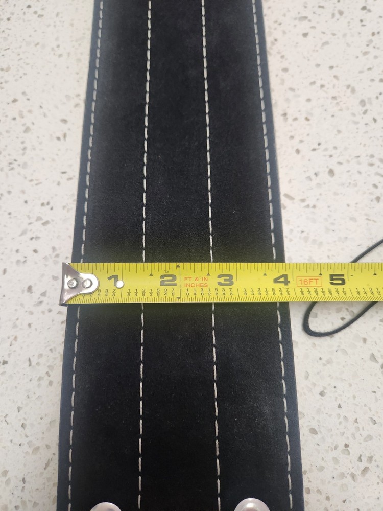 Thick Leather Powerlifting Belt 12mm