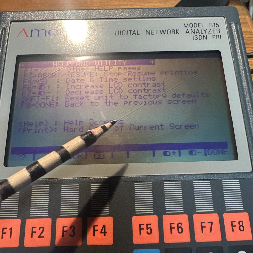 Ameritec Model 815 AM-815 Digital Network Analyzer READ
