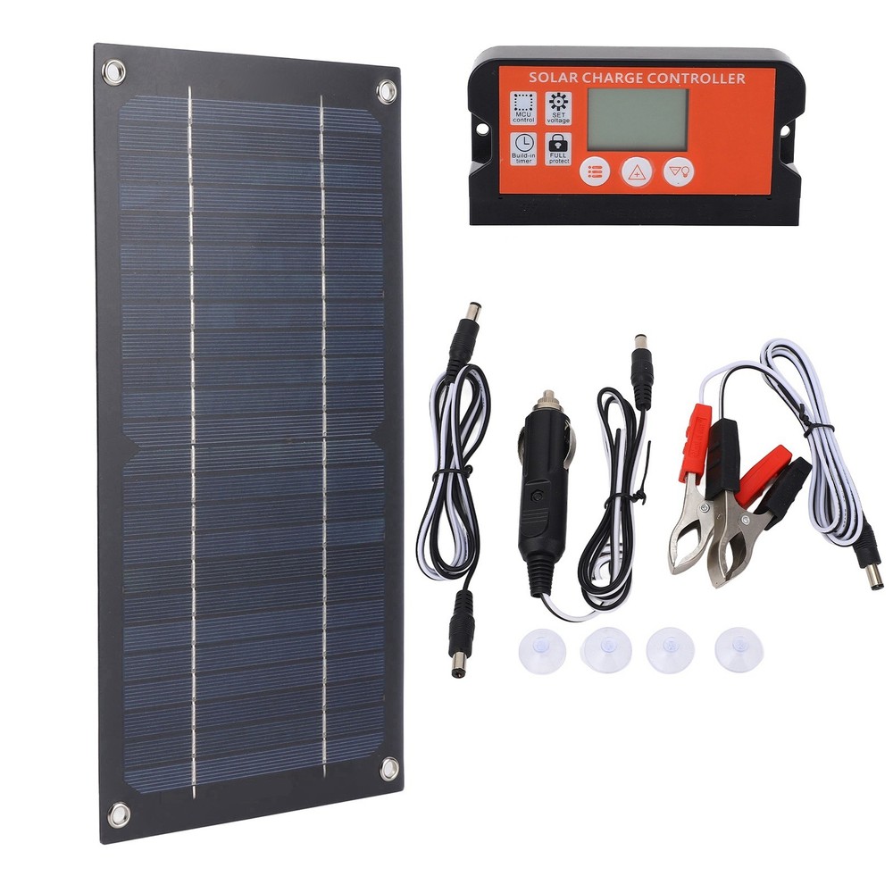 Solar Panel Kit 10W Solar Panel Charger Monocrystalline Silicon 18V