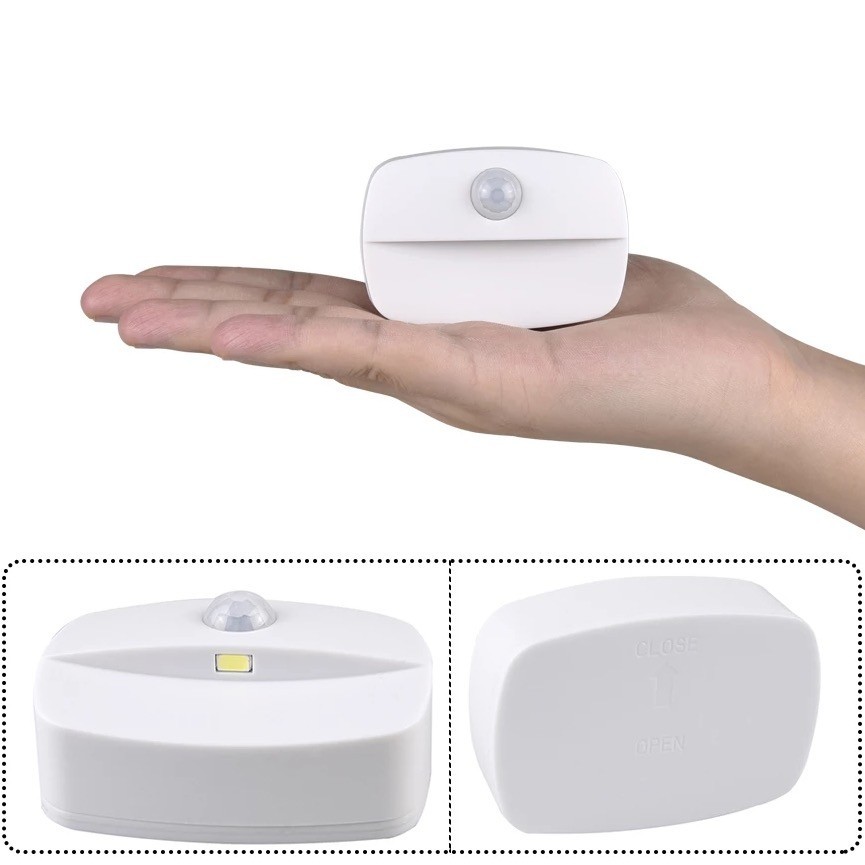 Battery-Powered LED Closet Light - Motion Sensor Night Lamp (5 Pack)