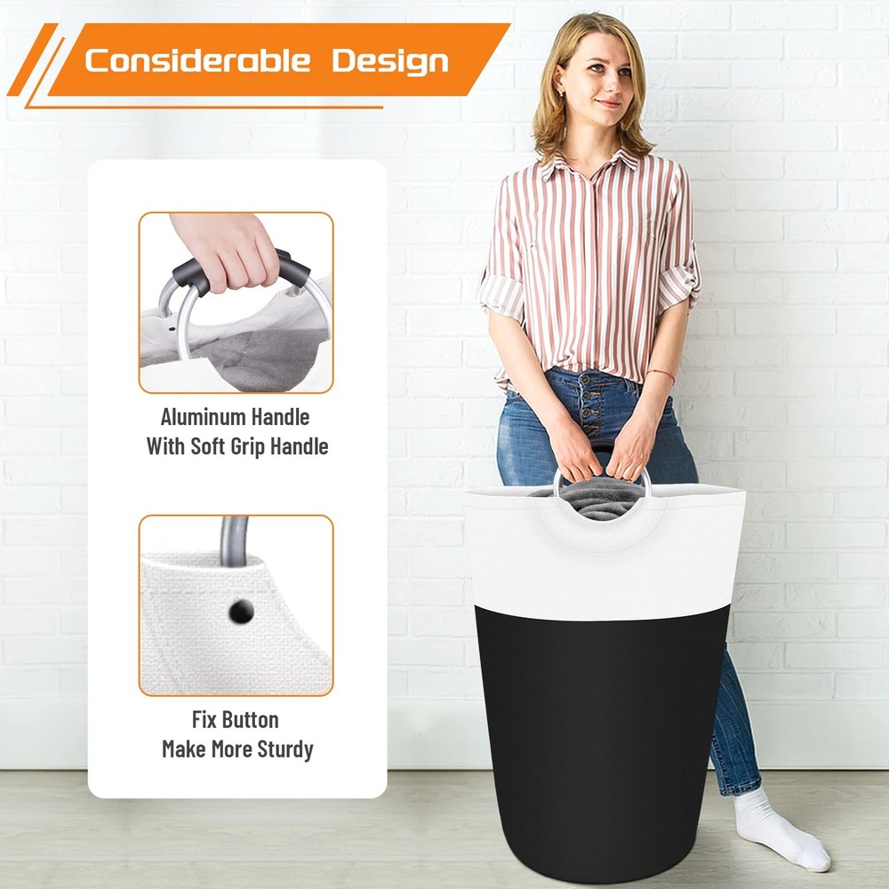 Laundry Basket, Laundry Hamper, Collapsible Laundry Baskets, Dirty Clothes Ha...