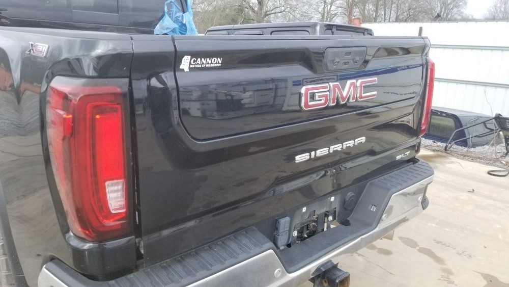 21 GMC SIERRA 2500 SLT TAILGATE ASSEMBLY BLACK MULTIFUNCTION