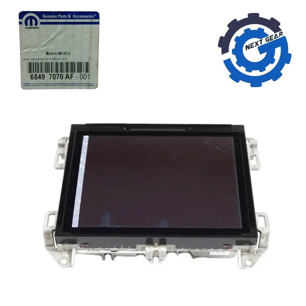 Mopar Multimedia Radio 8.4" Display UCONNECT 4 NAV 2020 Wrangler 68497070AF OEM