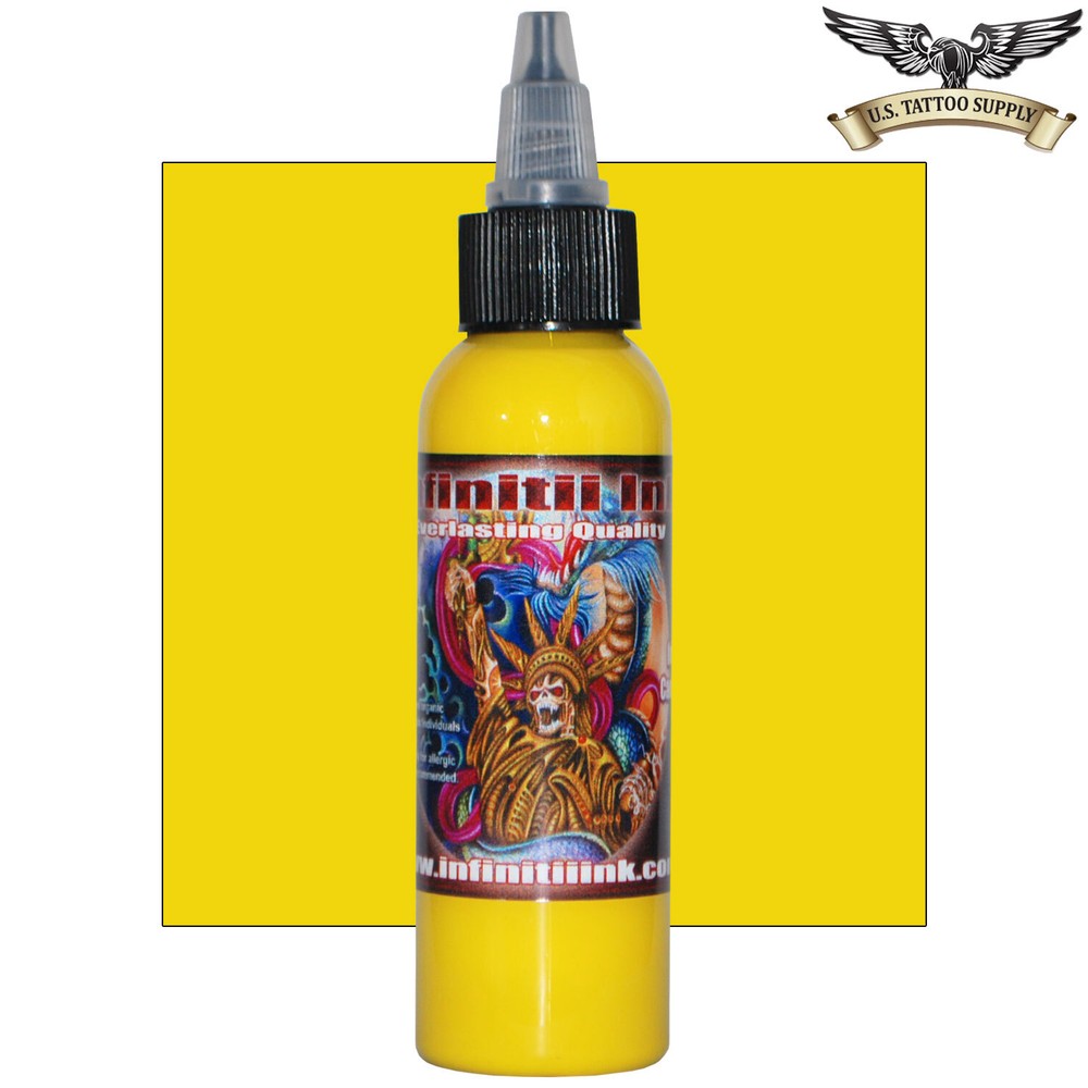 Infinitii Tattoo Ink - Canary Yellow