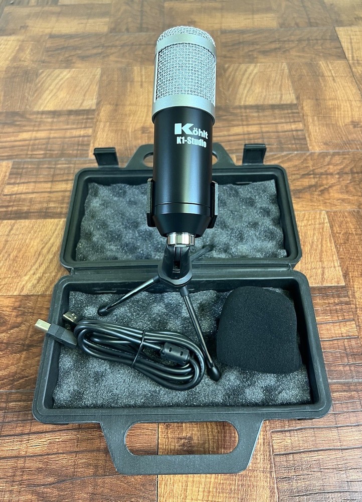 Kohlt USB Microphone Pack With Case.