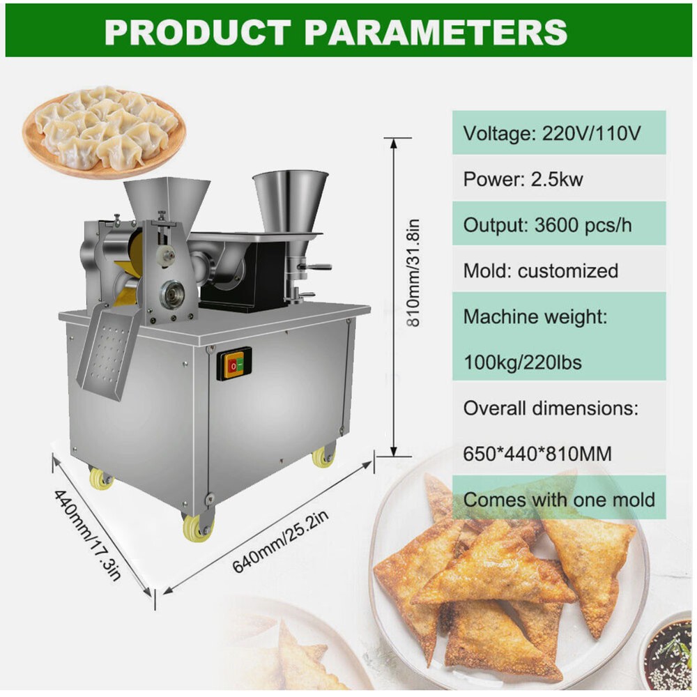 Aut egg roll maker machine electric dumpling making machine 304 stainless steel