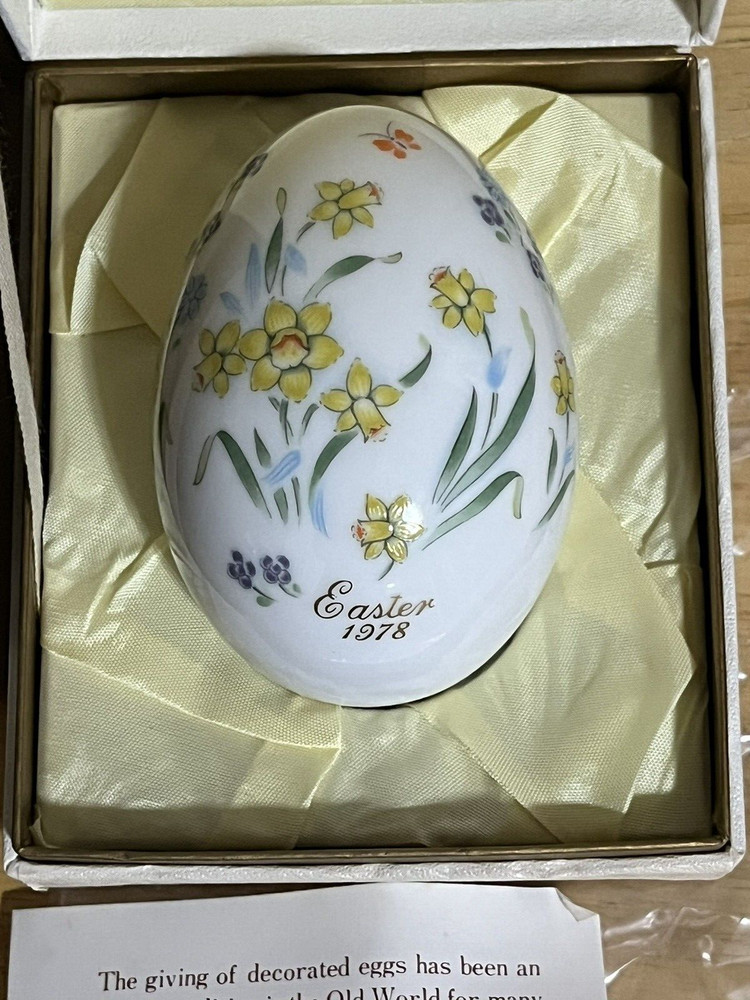 Noritake Bone China Easter Egg