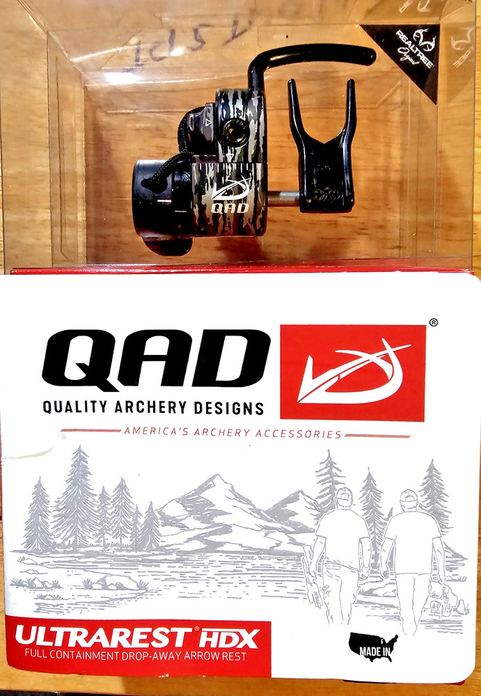 QAD HUNTER ARROW REST LH,   REAL TREE