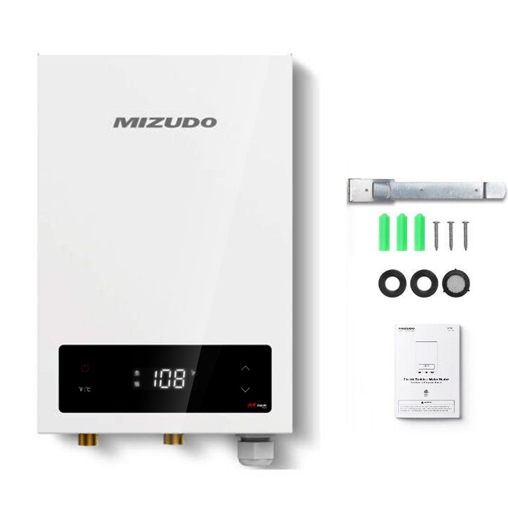 11kw Tankless Water Heater Electric On Demand Instant Hot Water Max 2.6GPM 240V