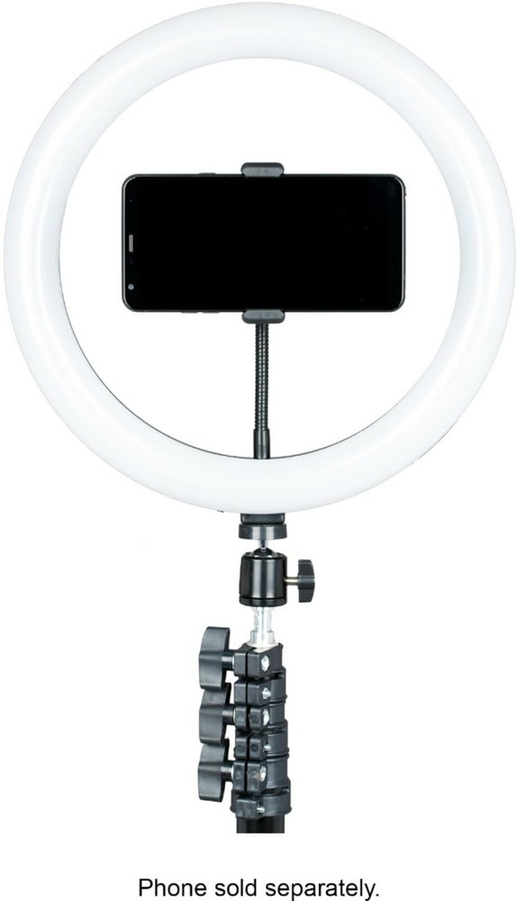 Sunpak Rainbow Ring Light Vlogging Kit 12"-Tocad