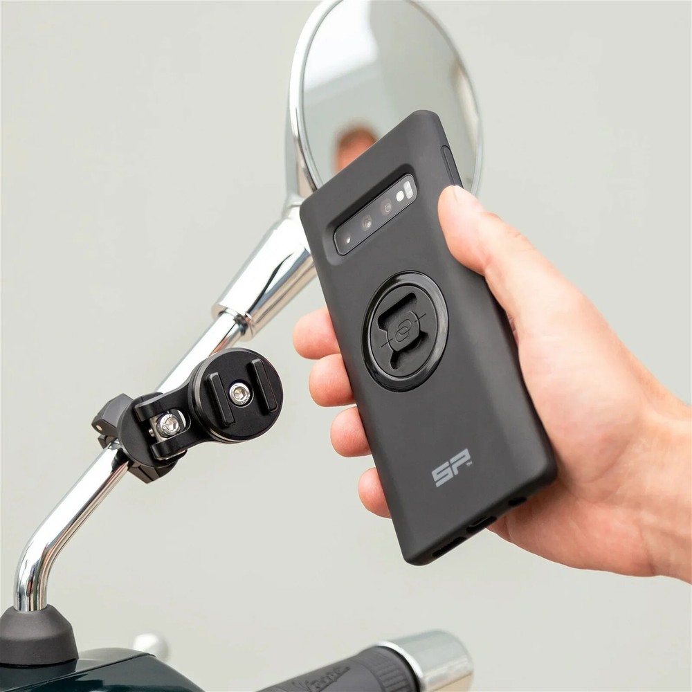 SP Connect Mirror Mount Pro Motorcycle Phone Holder