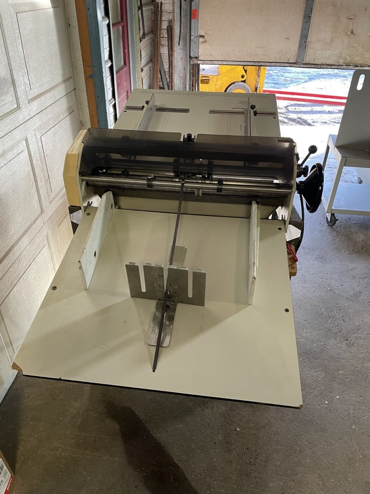 Rosback 223A TrueLine perf/score/slit machine