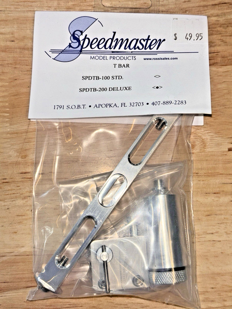 SPEEDMASTER SPDTB-200 Deluxe T Bar NEW