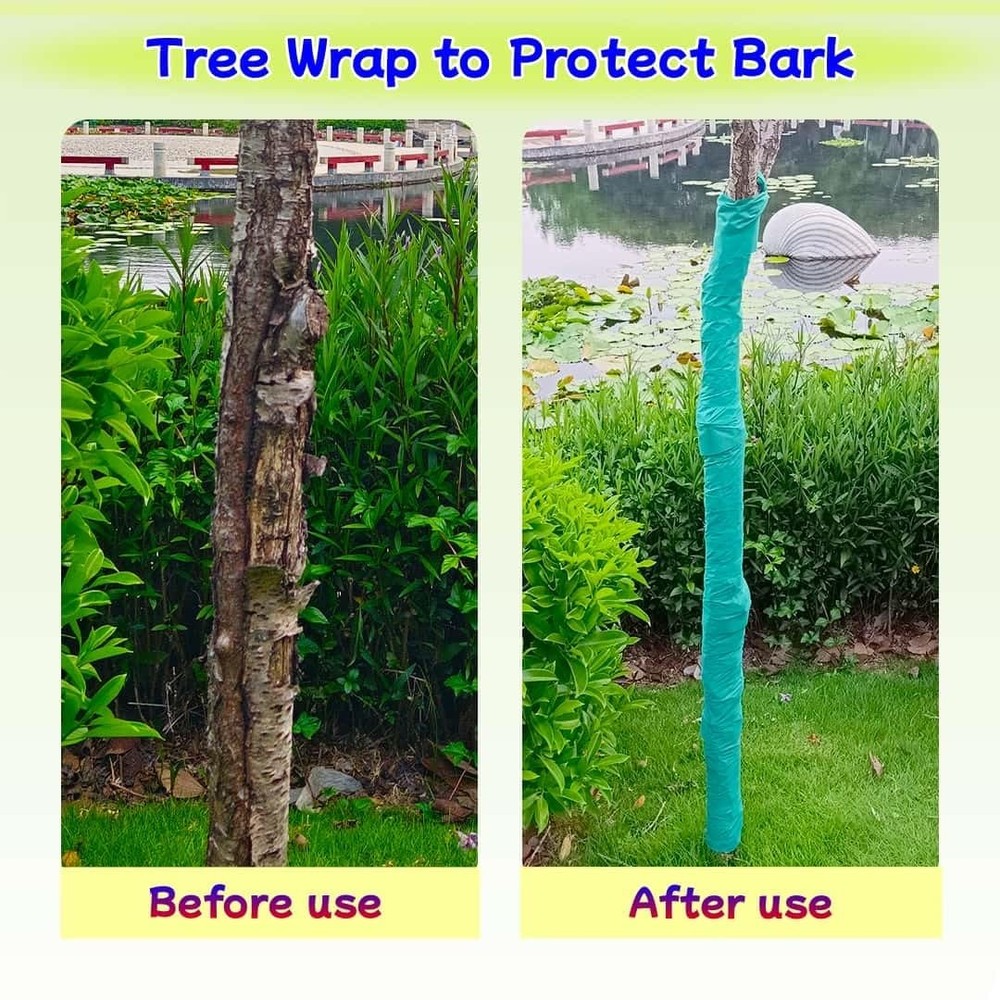 3" x 120' Tree Wrap to Protect Bark, Tree Trunk Protector Wrap - Protect Youn...