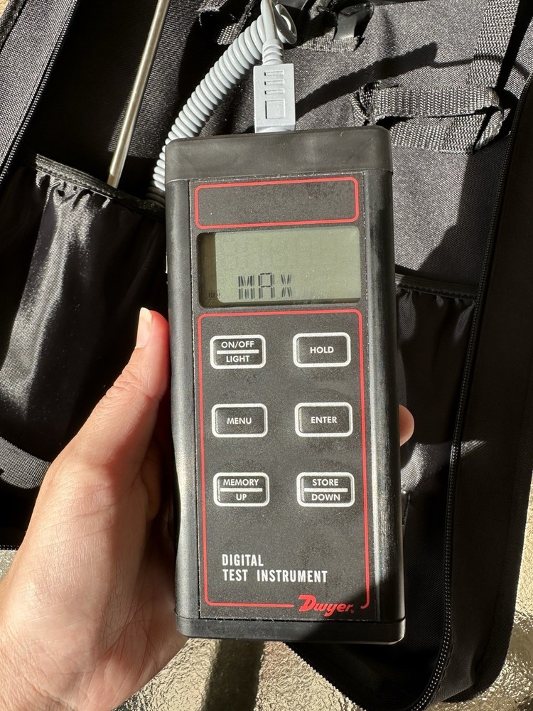 Model-485B Handheld Thermo-Hygrometer - Temp, Humidity, Dew Point Dwyer