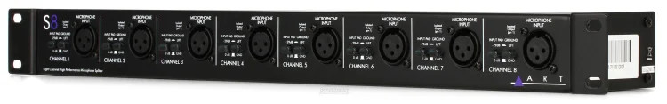 ART S8 8-channel Microphone Splitter