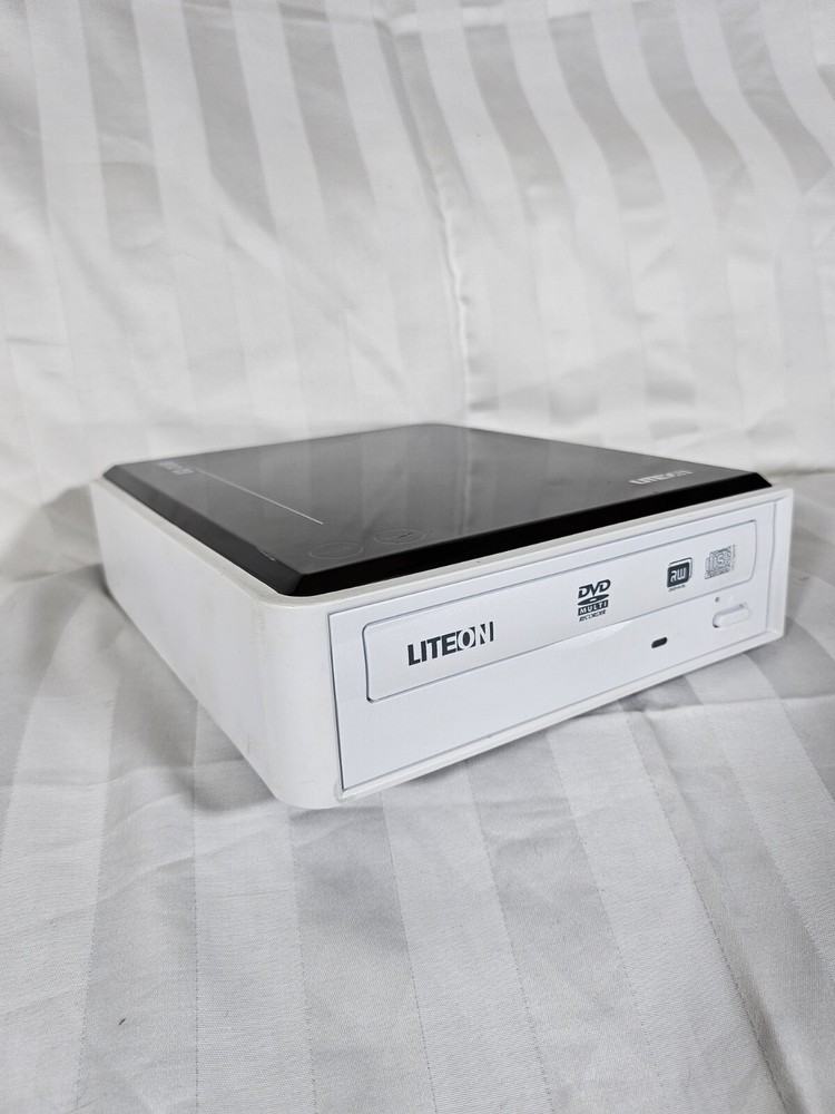 LITE-ON EZ Dub USB 22x External CD/DVD Writer Model eZAU120 Rewriter 🔥