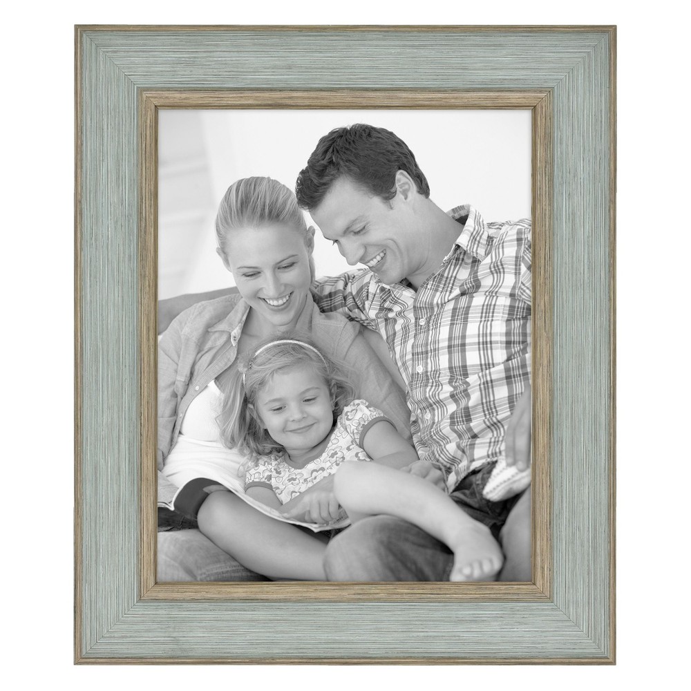 8" x10" Elegant Teal Tabletop Picture Frame