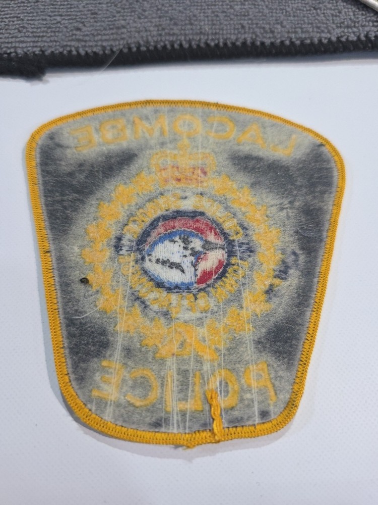 Lacombe Police Canada Shoulder Patch Obsolete