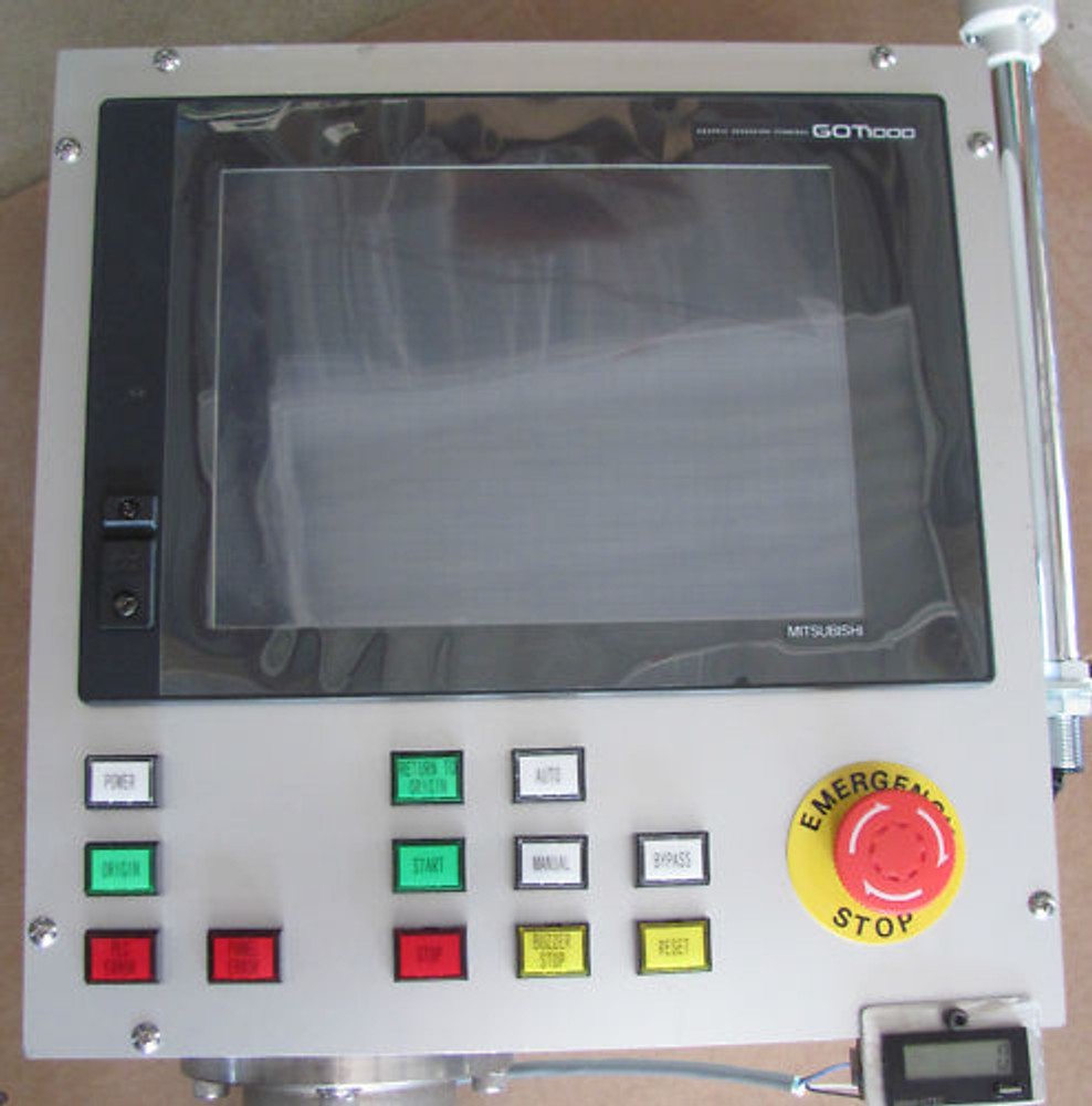 Parts Checker Control Panel Mitsubishi GOT1000 Terminal