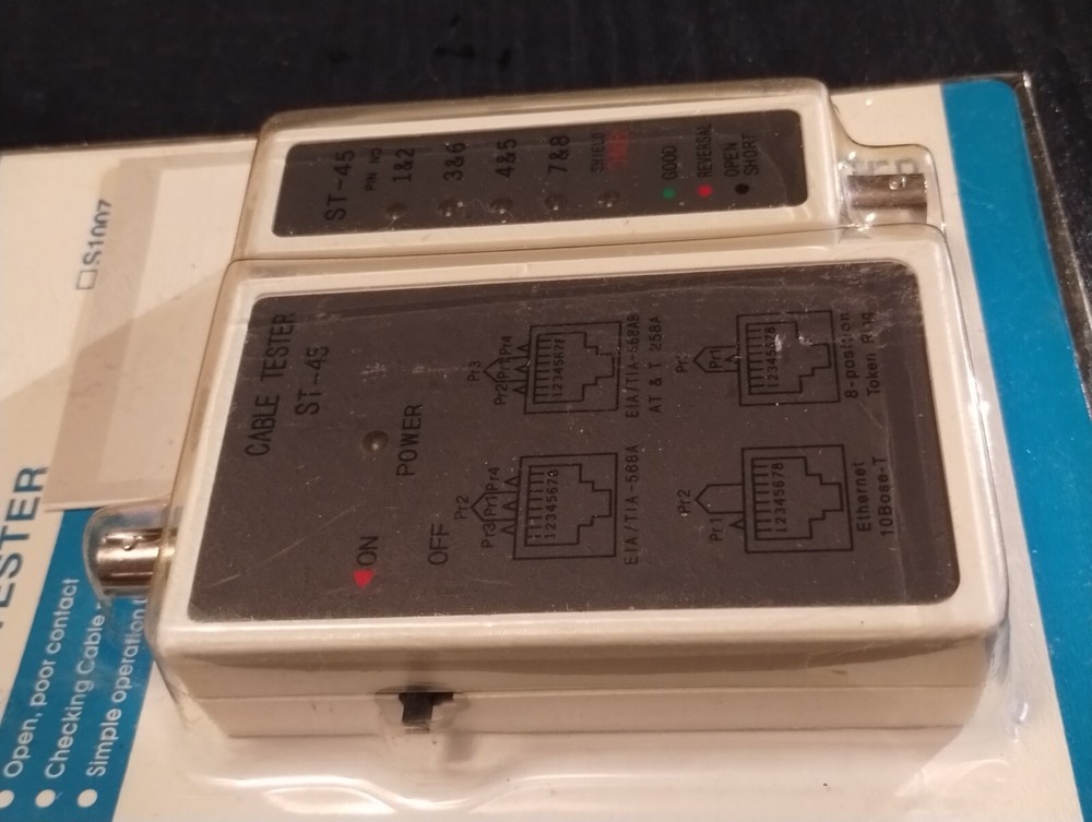 Network Cable Tester S1007 New