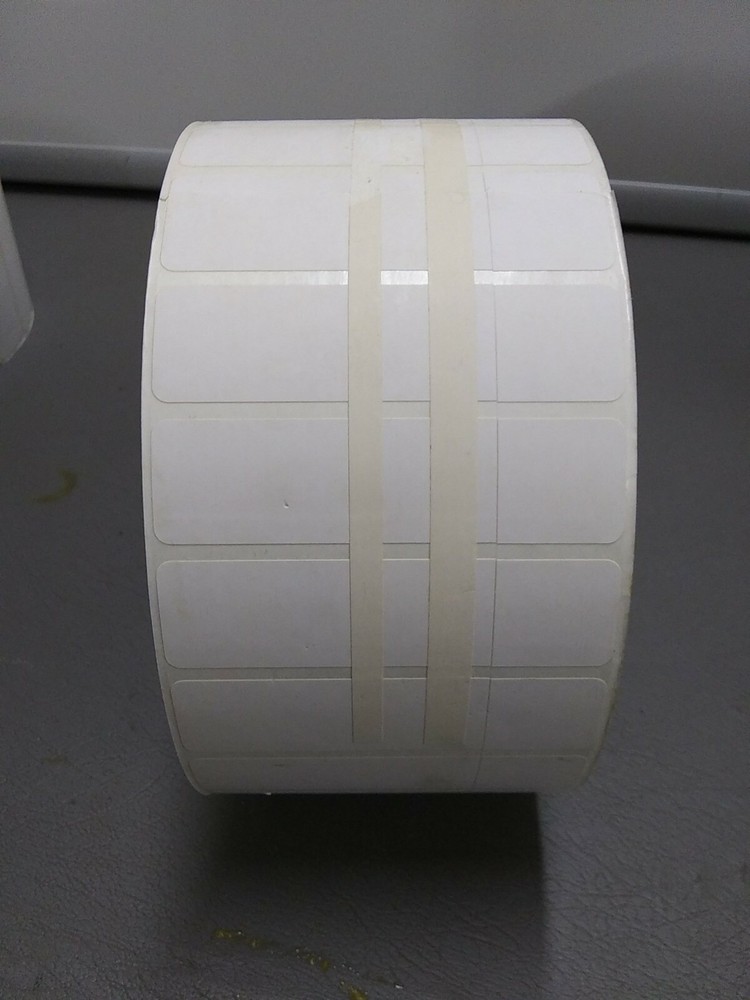 Roll Labels White Split Label 3 1/2 by 1 New no BOX