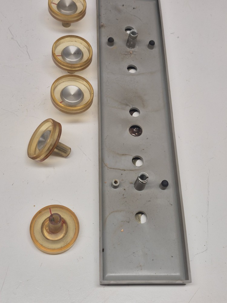 1960s Rca Victor Console Stereo Faceplate And Knobs