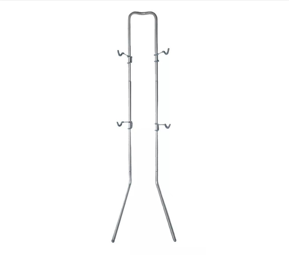 2-Bike Gravity Rack - Indoor Vertical Bicycle Storage