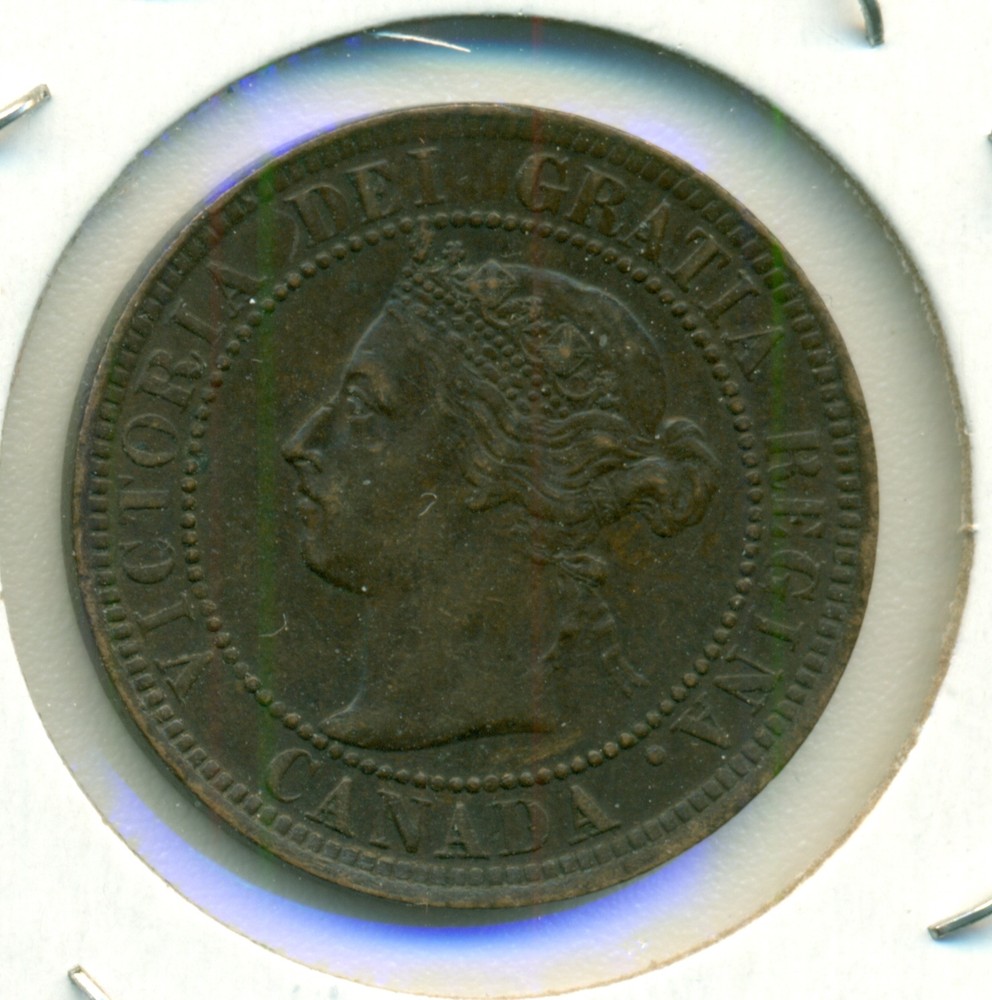 1901 CANADA LARGE CENT, EXTRA FINE, GREAT PRICE!