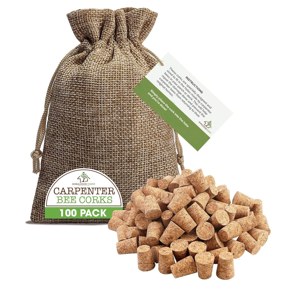 Carpenter Bee Corks - 100 Pack