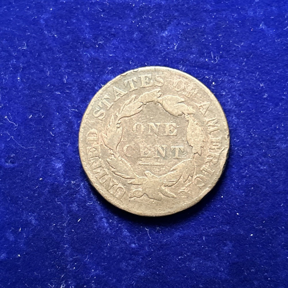 1828 Philadelphia Mint Copper Coronet Head Large Cent QA3087