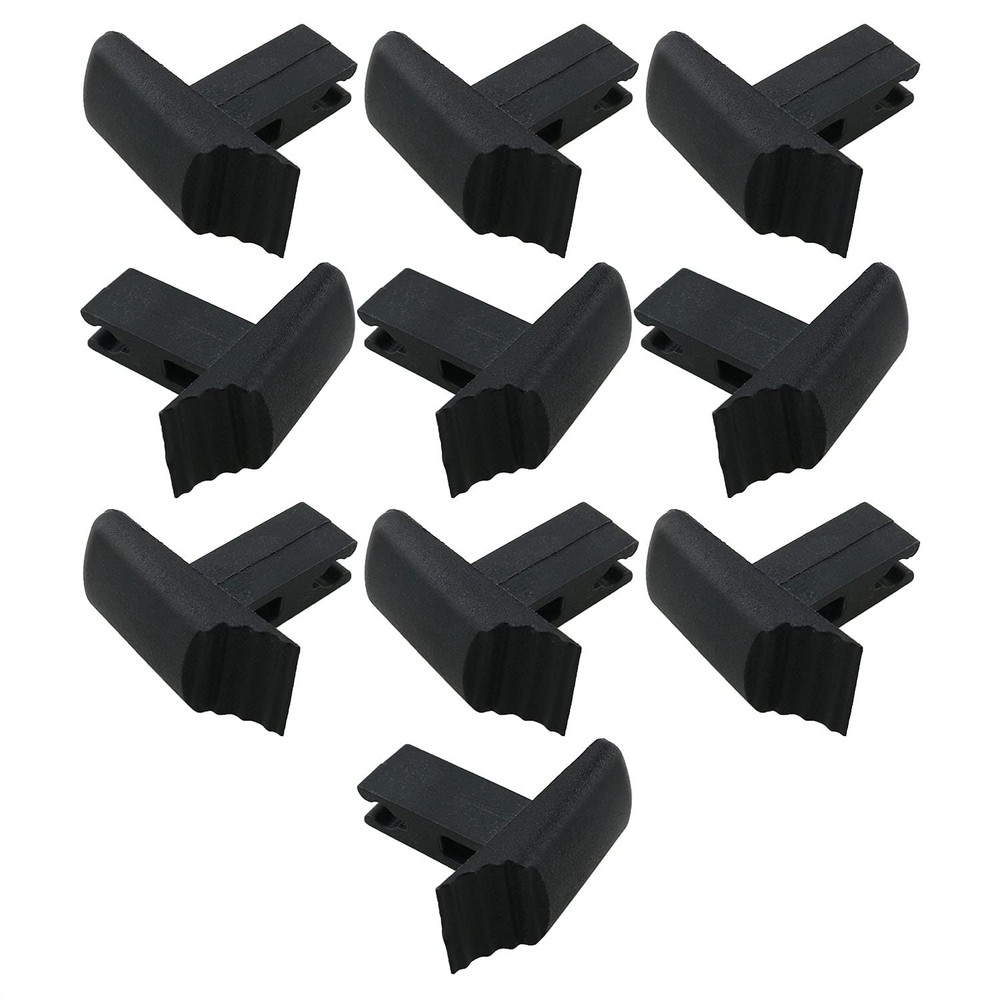 ZRM&E 10pcs Telescopic Extension Ladder Lock Plastic Accessories Black