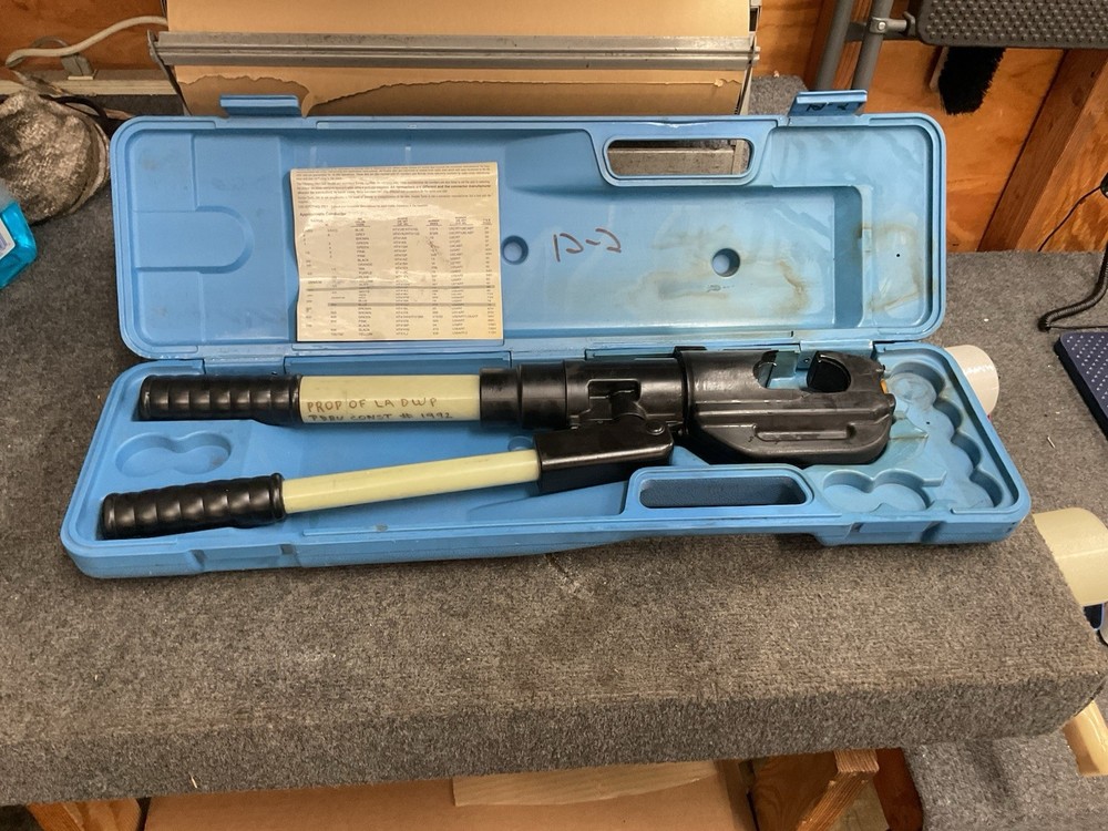 Huskie Hydraulic Compression Tool Crimper EP-510
