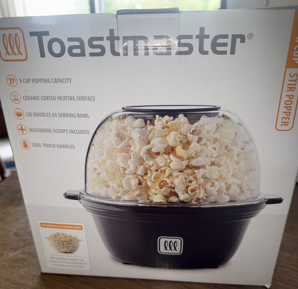 Toastmaster Stir Popcorn Popper