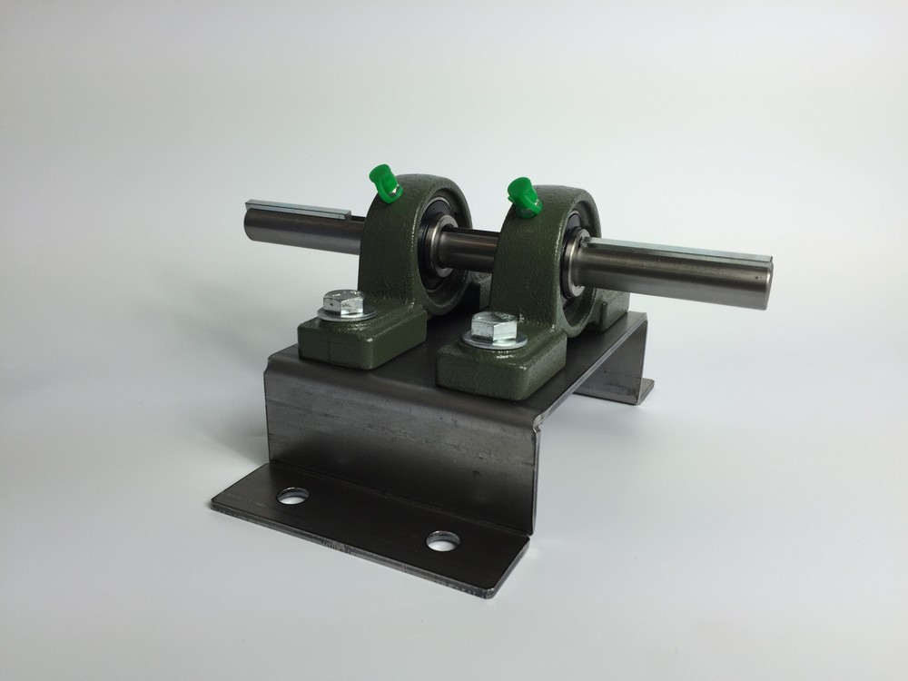 Belt grinder drive wheel bearing stand