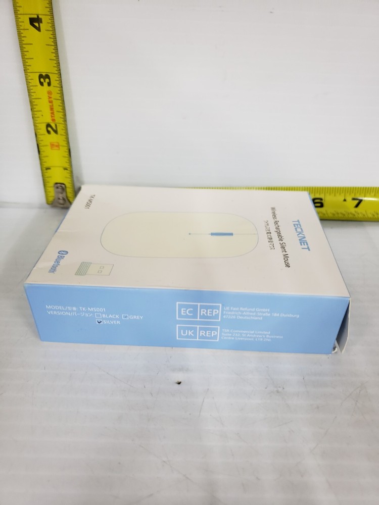 Tecknet - Wireless Rechargeable SILENT MOUSE TK-MS001