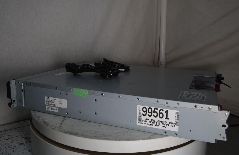 HP M6710 QR490-63012 SAN Storage Array SEE NOTES