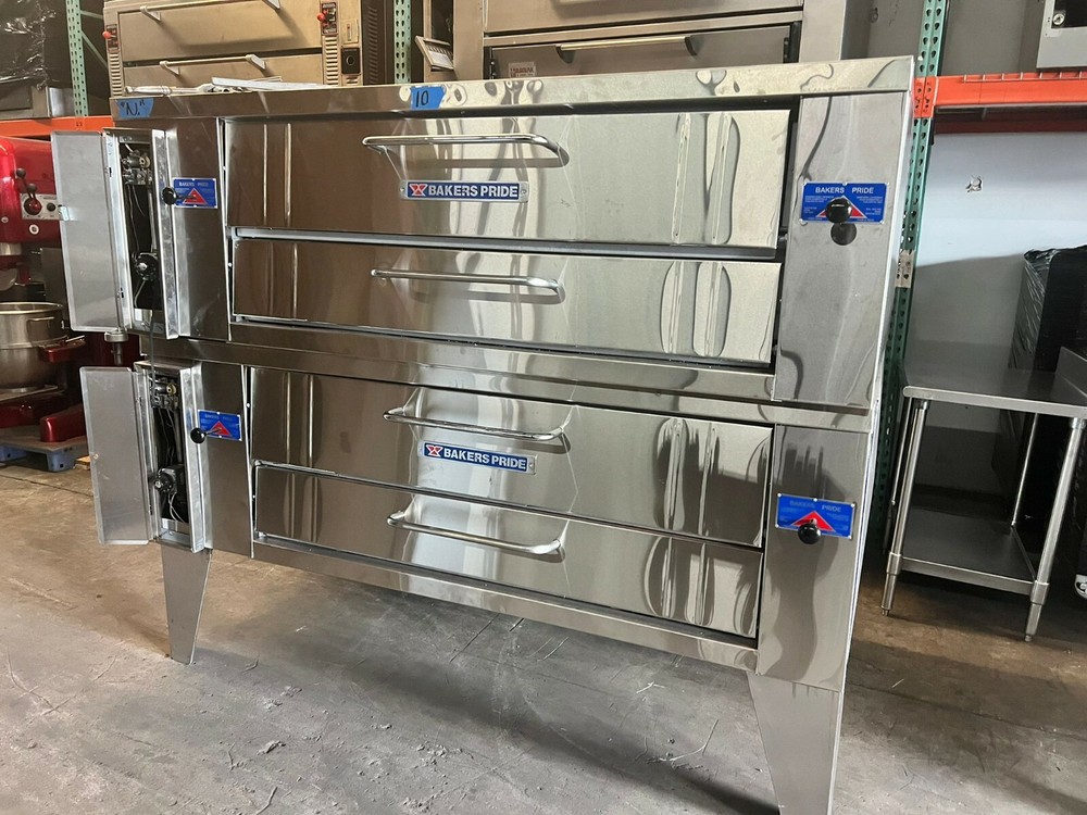 Bakers Pride Y-602 Pizza Oven Double Deck