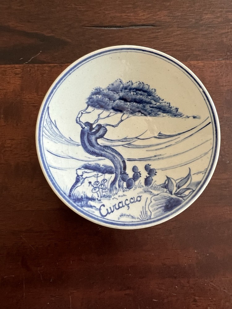 Delft Curaçao Souvenir Plate