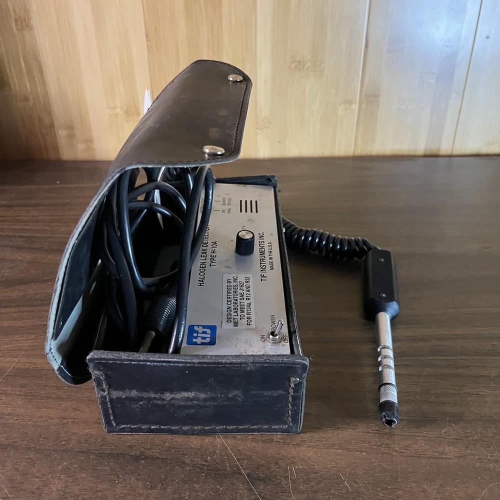 TIF Instruments Inc. Halogen Leak Detector Type H - 10A