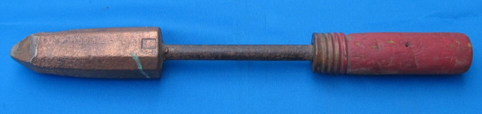 Soldering Iron Flame Heated