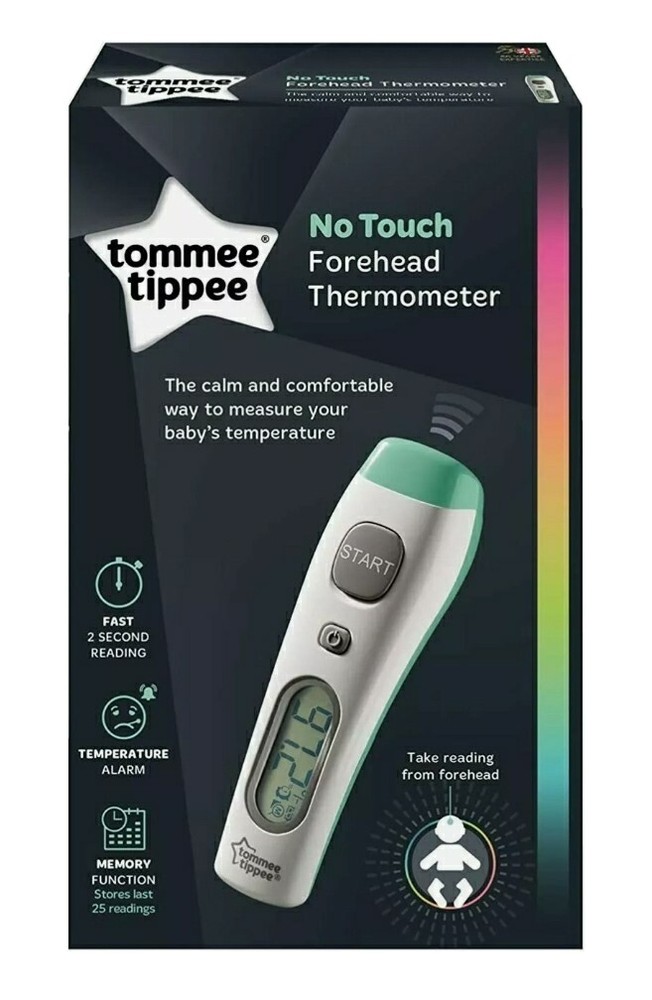 Tommee Tippee Digital Quick Read Non-Intrustive, No Touch Forehead Thermometer